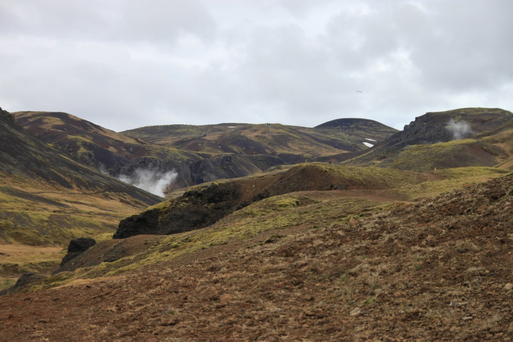 Le plateau au dessus de Hveragerði
