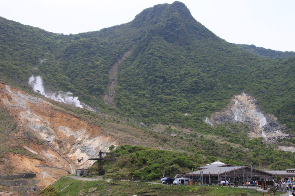 Zone d'activité du mont kami