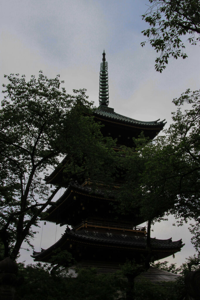 La traditionnelle pagode à 5 étage