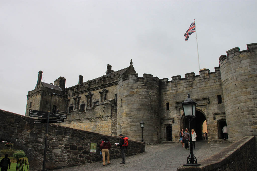 L'accès au château